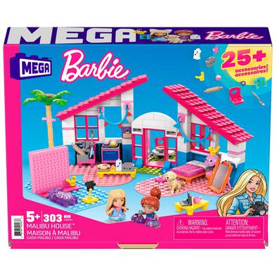 MEGA Barbie Color Reveal Train N Wash Pets